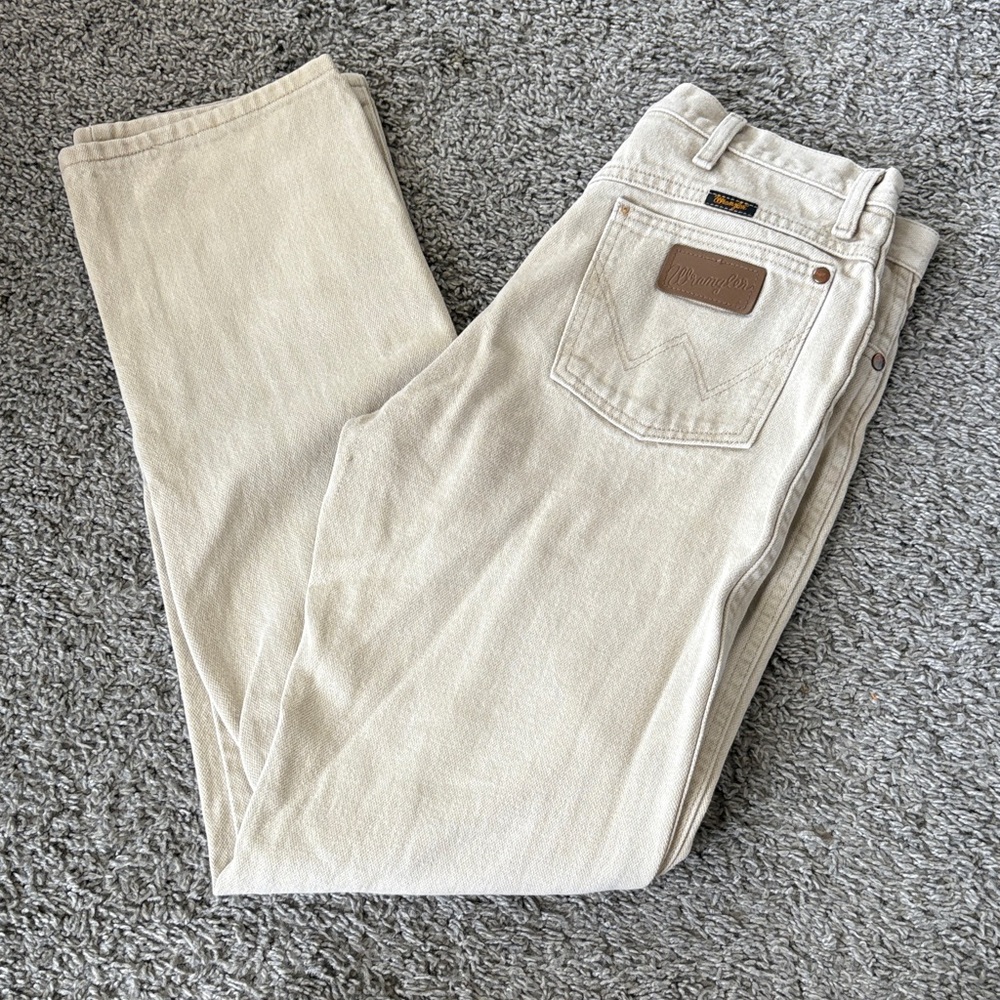 Men’s 31x34 Wrangler Cowboy Cut Khaki Jeans